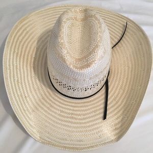 American Hat Co straw hat 4.5” brim